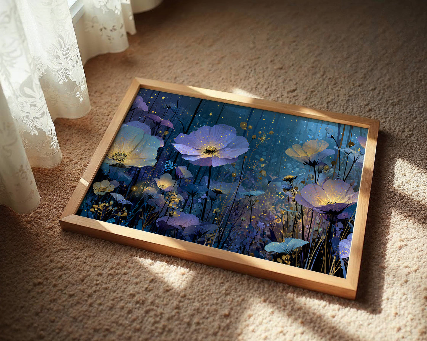 Glowing Blooms at Twilight