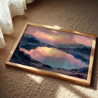 Alpine Lake at Daybreak
