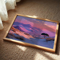Rose Light Over the Dunes