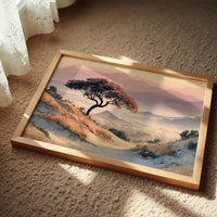 The Windswept Solitary Tree