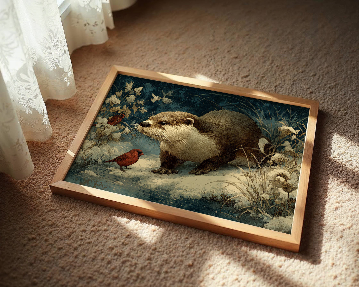 The Otter and the Cardinals
