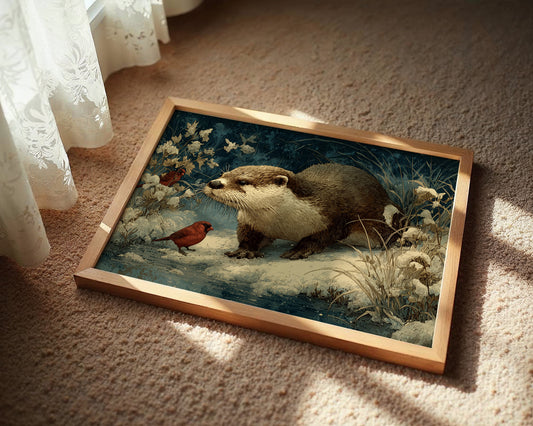 The Otter and the Cardinals