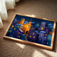 Old Town, Snowbound Night