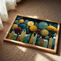 Blooms Over the Rooftops