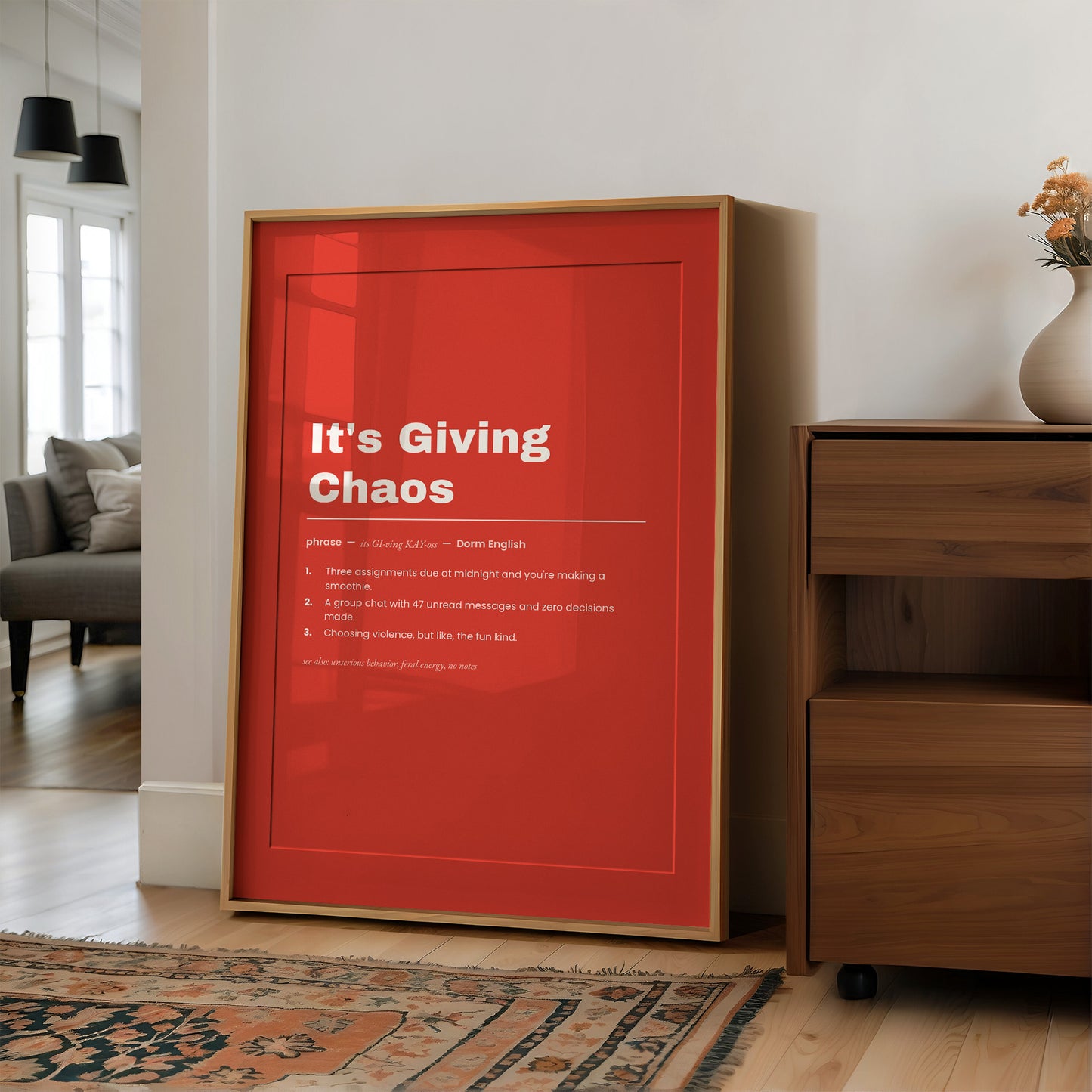 It's Giving Chaos