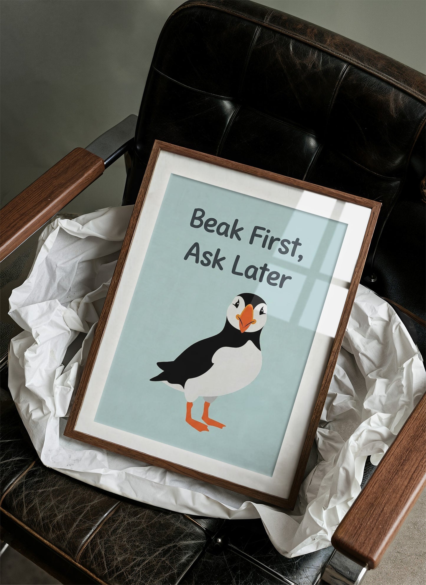 Beak First Ask Later