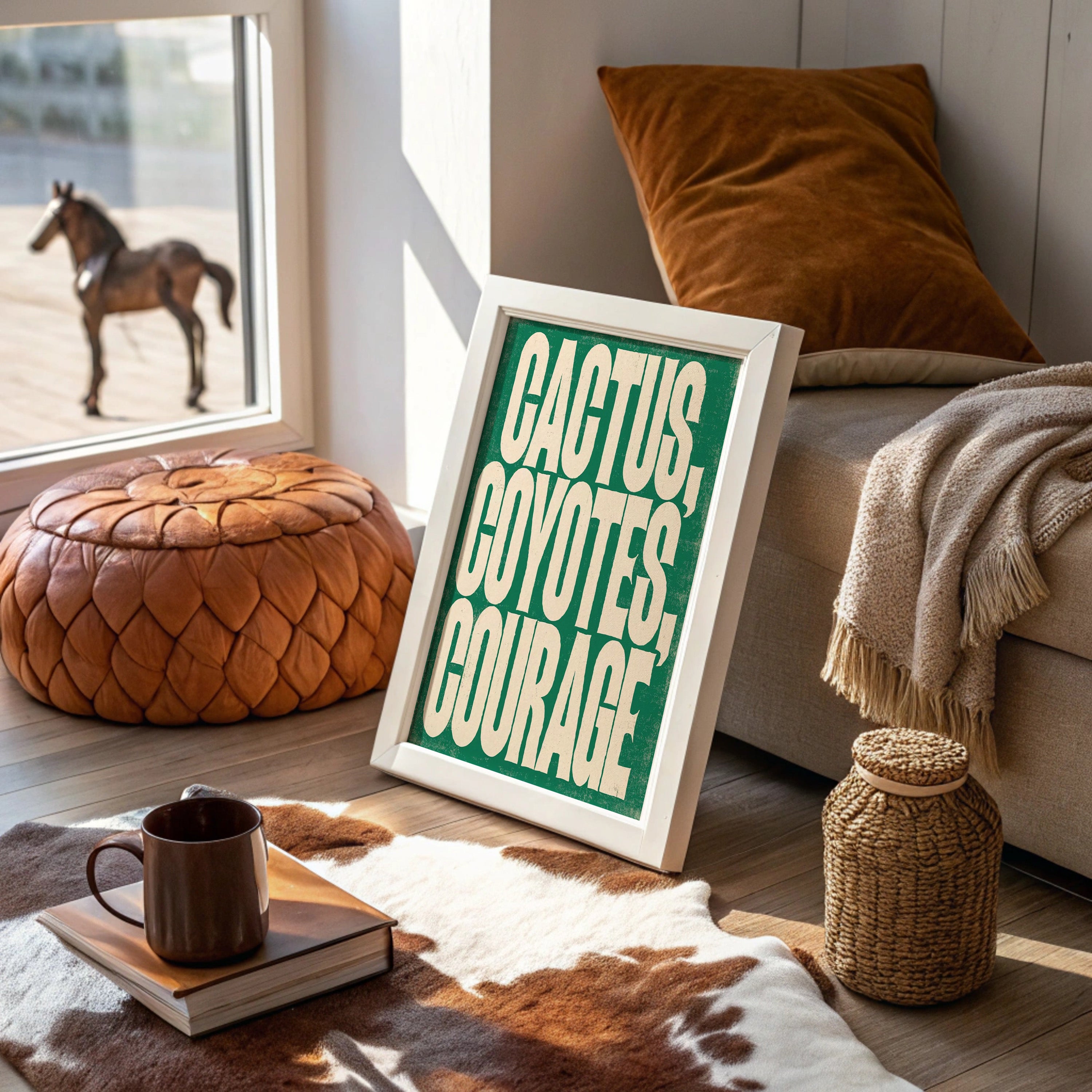 Cactus, Coyotes, Courage
