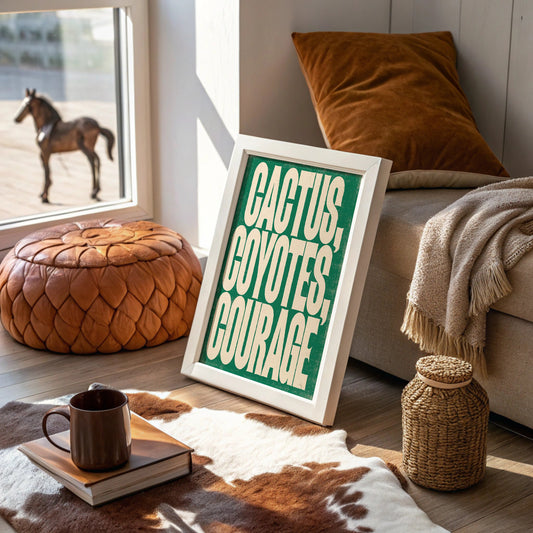 Cactus, Coyotes, Courage