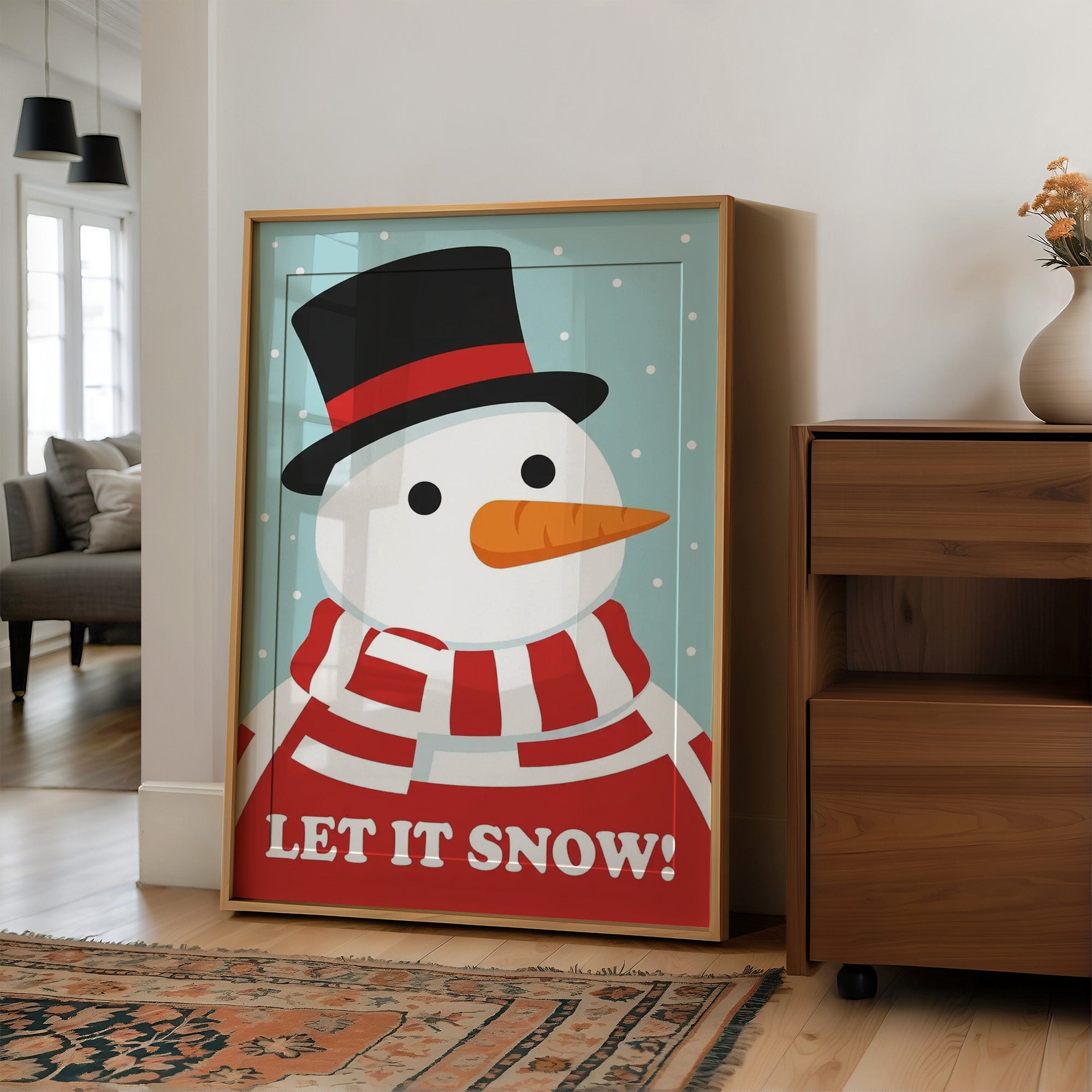 Snowman's Winter Hello