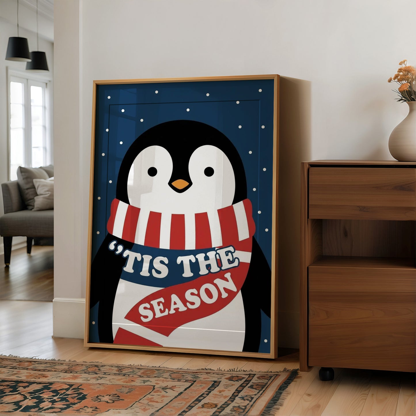 Penguin's Festive Season