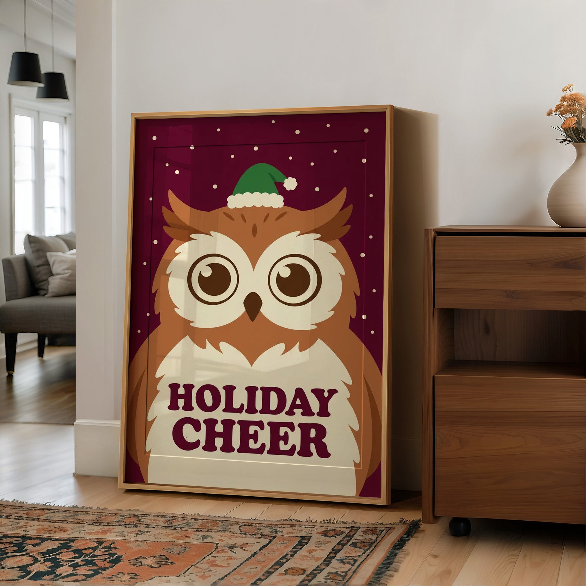 Owl's Holiday Cheer