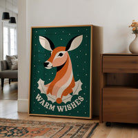 Modernist Deer Portrait