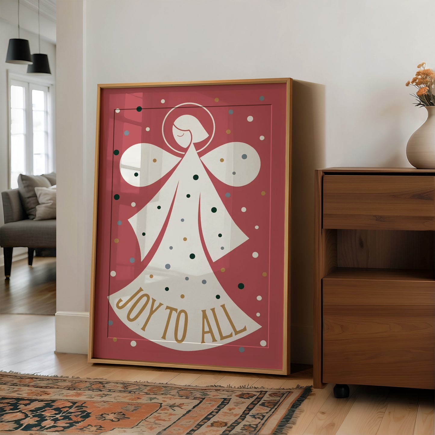 Modernist Angel Portrait