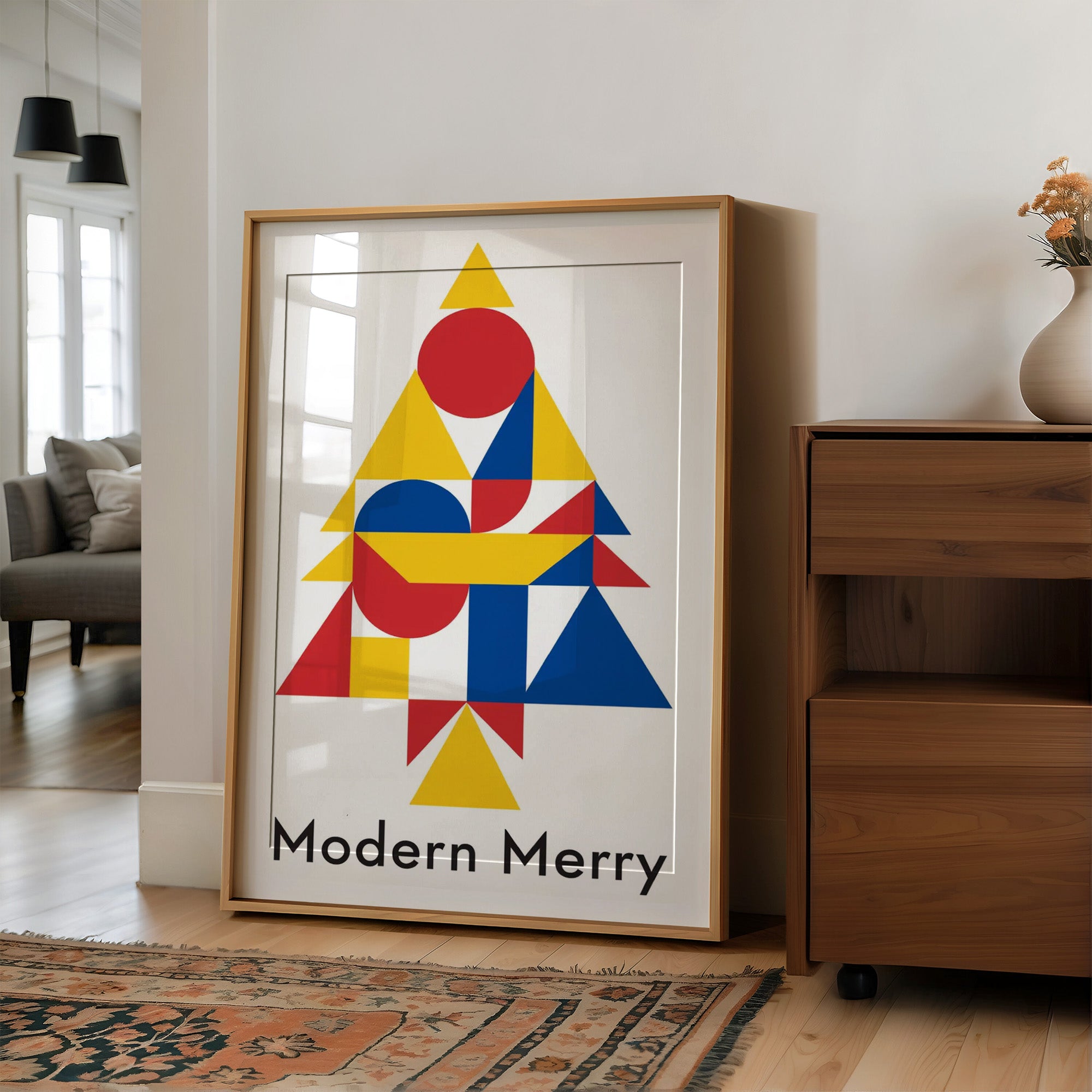 Geometric Yuletide Cheer