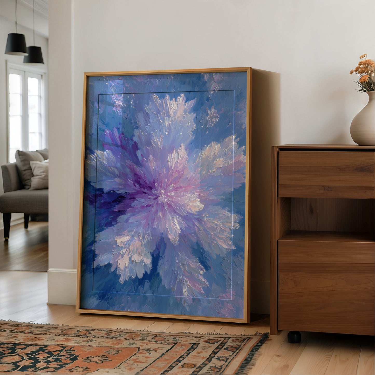 Lavender Burst in Bloom