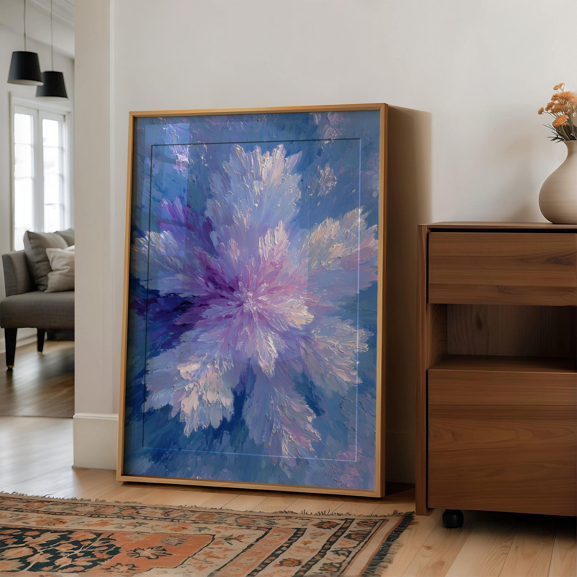 Lavender Burst in Bloom