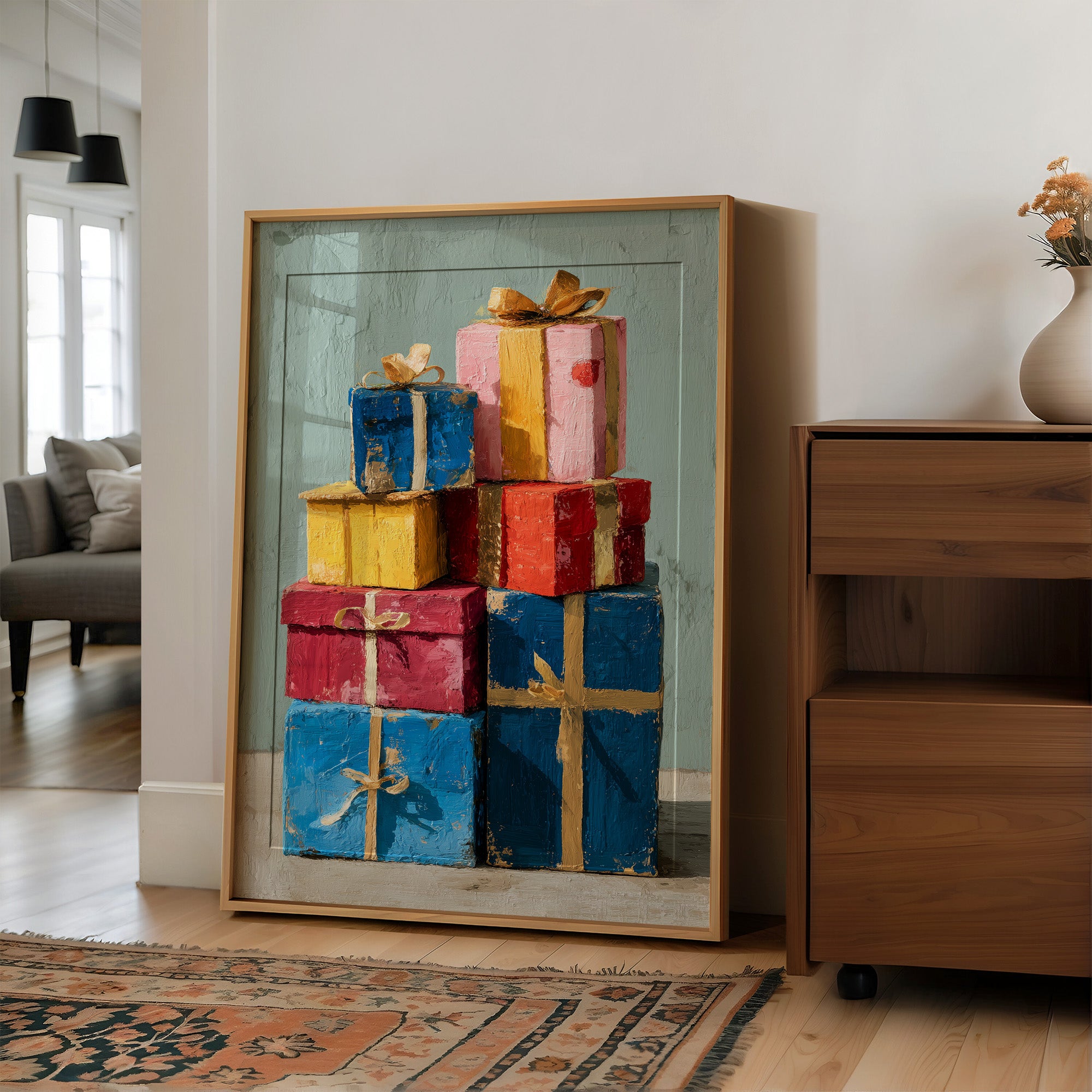 Stacked Gifts of Joy