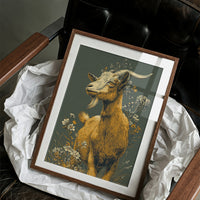 Bearded Goat in Bloom