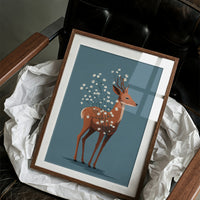 Deer Blooming Wild