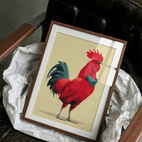 Scarlet Rooster Stance