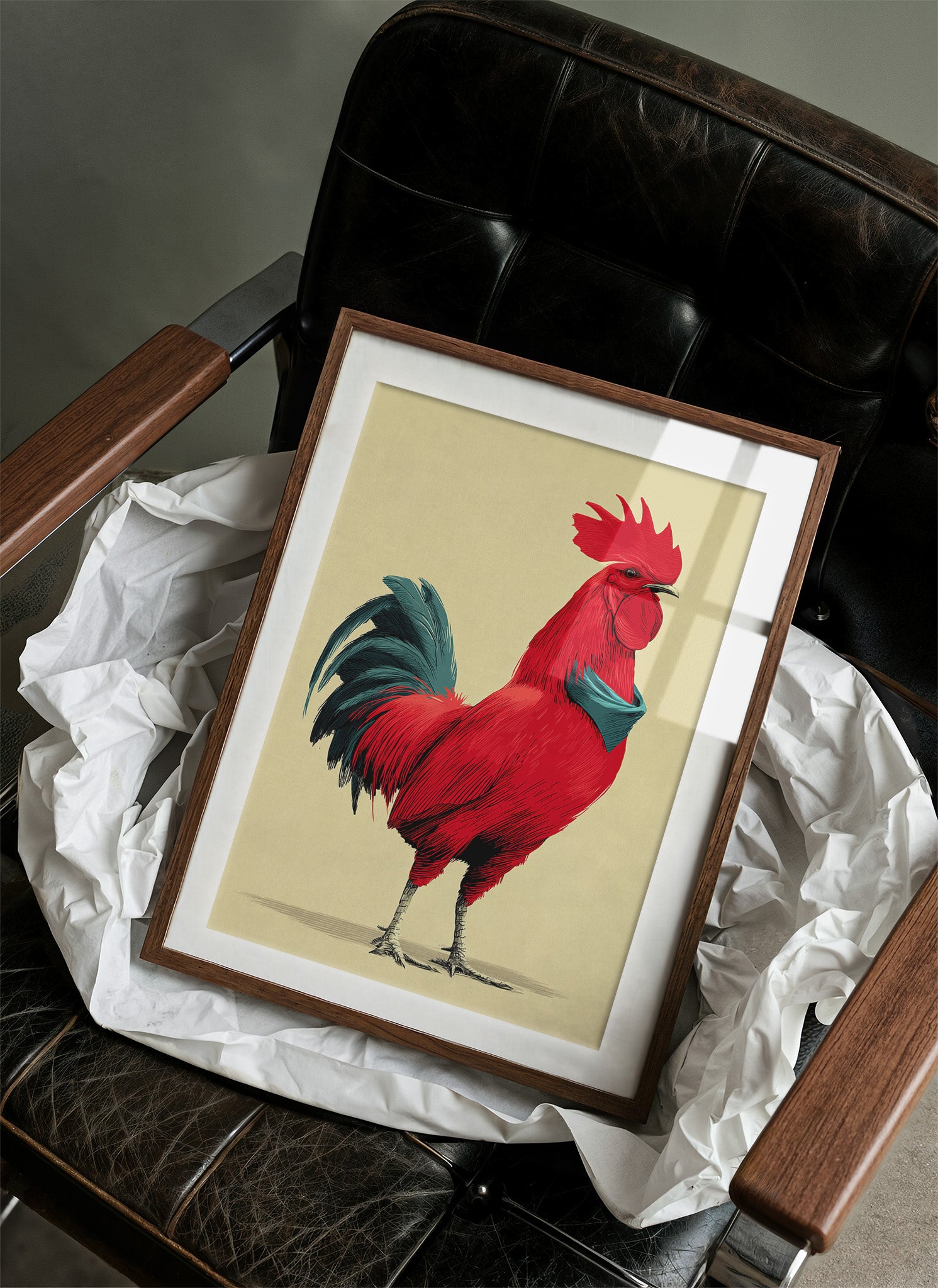 Scarlet Rooster Stance