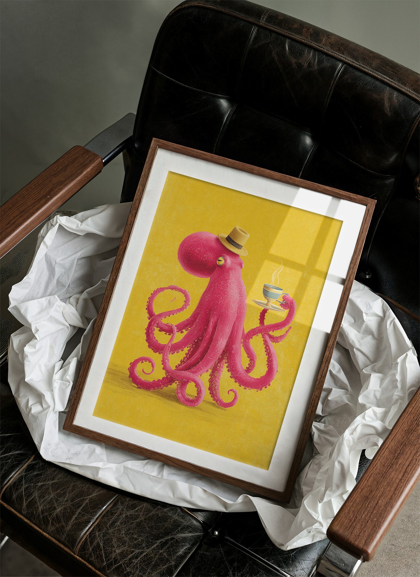 Octopus, Top Hat, Tea Time