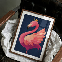 Flamingo Queen, Feathered Crown