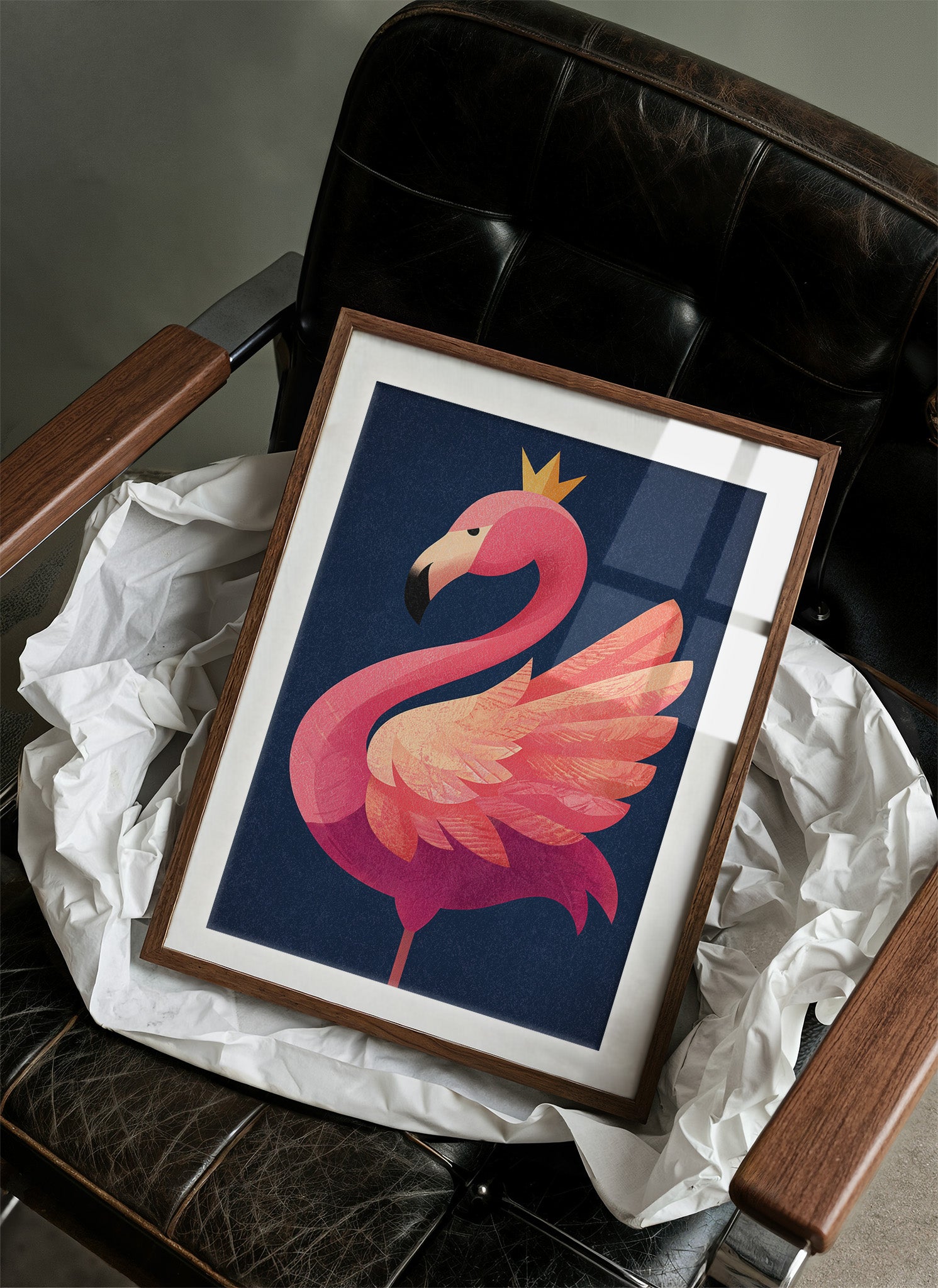 Flamingo Queen, Feathered Crown