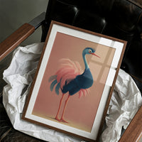 Sleepy Ostrich, Feathers Aflutter