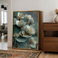 Sage Blossoms, Veined and Fine