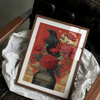 Raven and the Crimson Blooms
