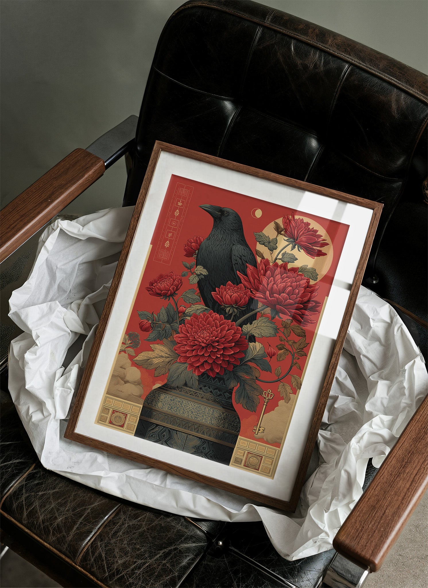 Raven and the Crimson Blooms
