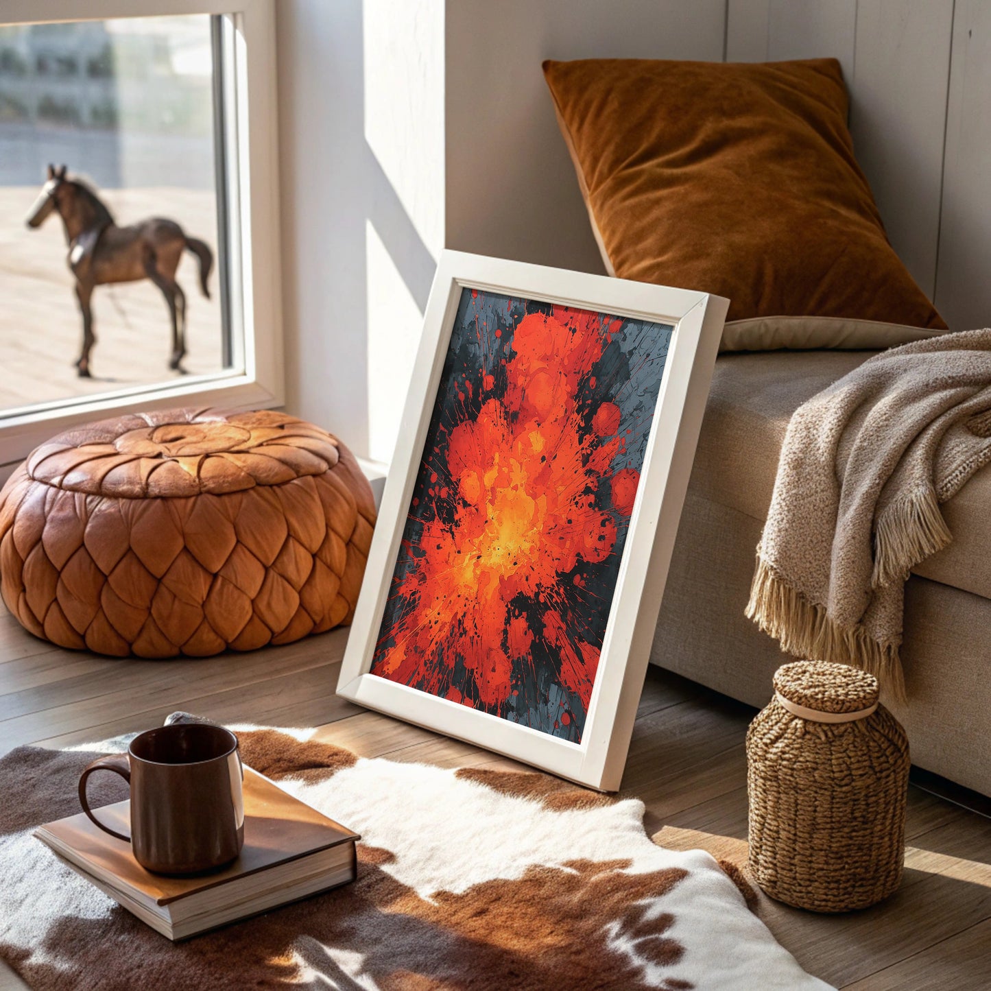 Combustion, Red and Gold