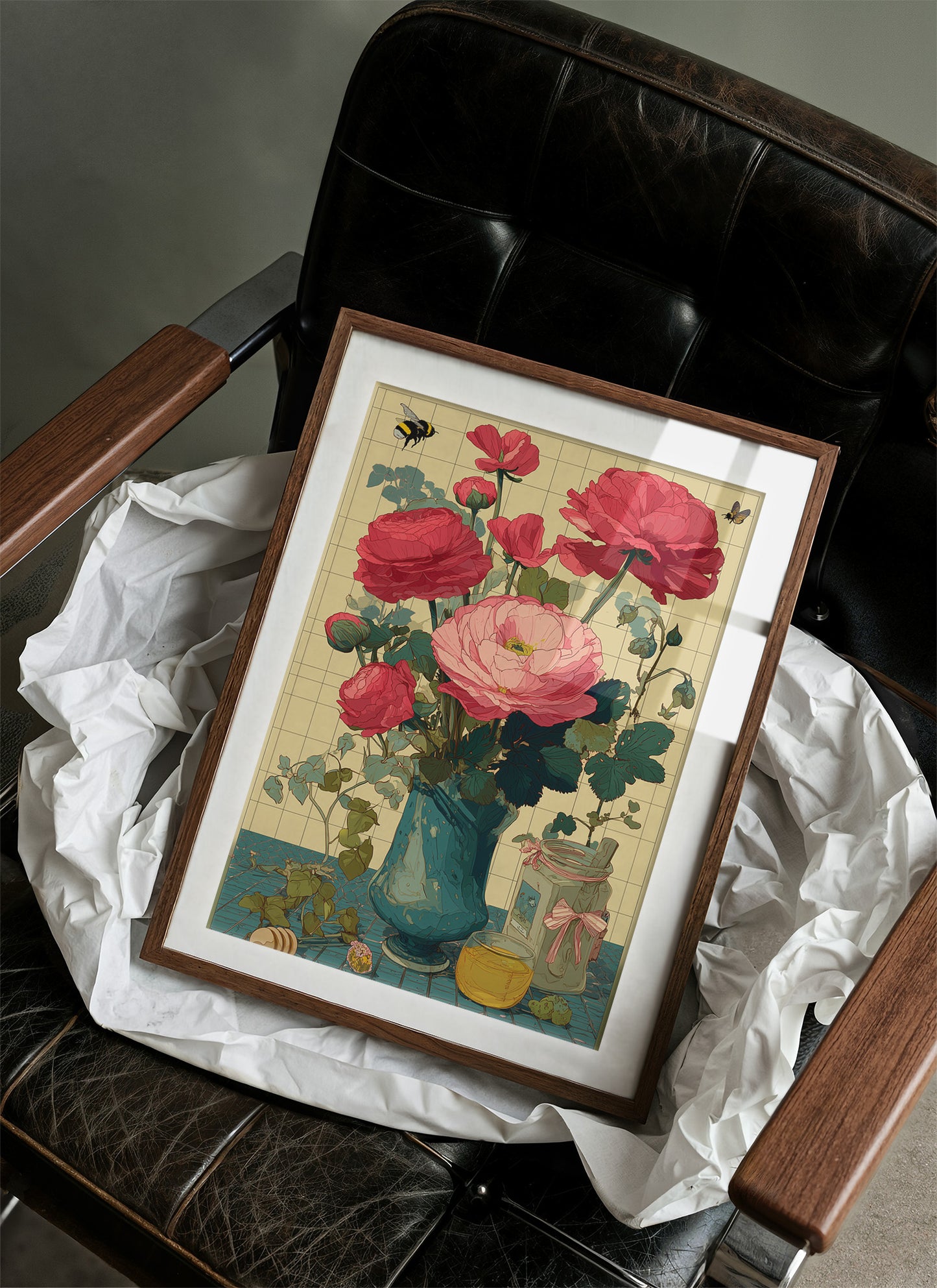 Roses and Golden Honey
