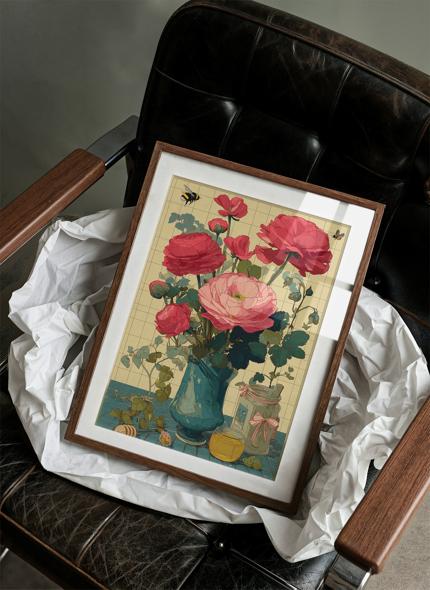 Roses and Golden Honey