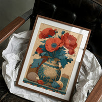 Poppies and Hedgehog