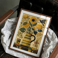 Sunflowers and Wheat