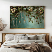 Winter Roses Hung With Crystal