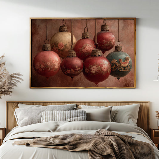 Antique Baubles in Rose and Rust