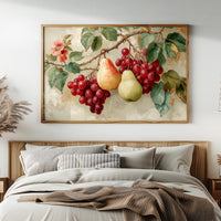 Pears and Grapes on Old Vine