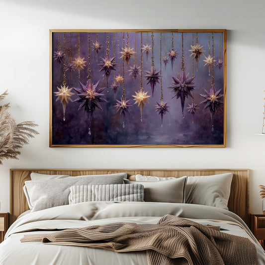 Crystal Stars in the Violet Dark