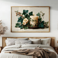 Candlelight Wrapped in Ivy