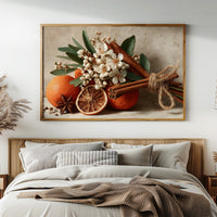 Cinnamon Sticks and Orange Blossom