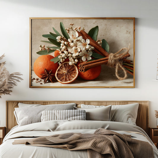 Cinnamon Sticks and Orange Blossom