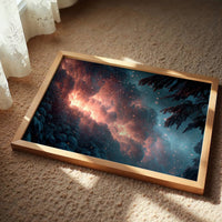 Winter Nebula Above the Pines