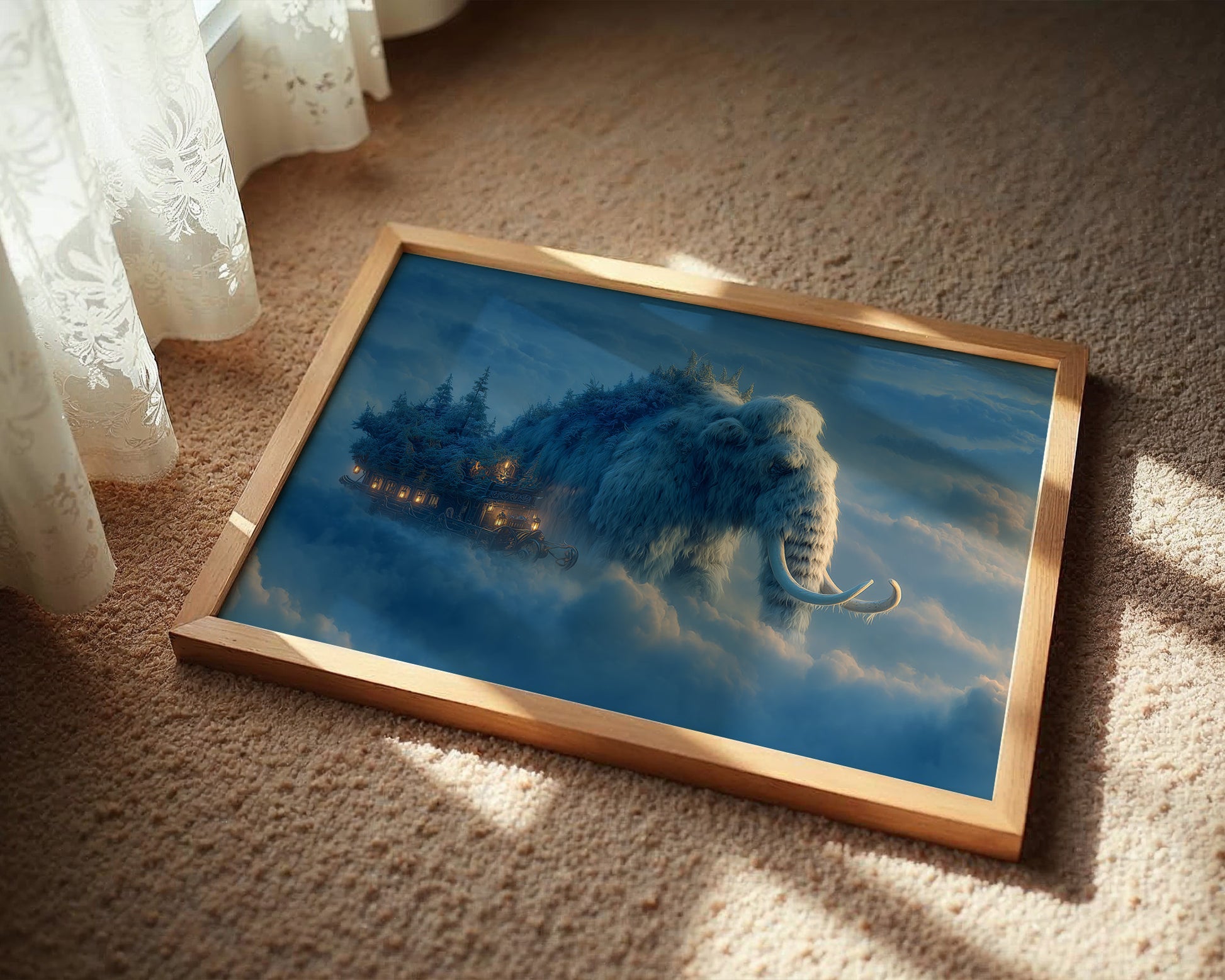 Village on the Great White Mammoth