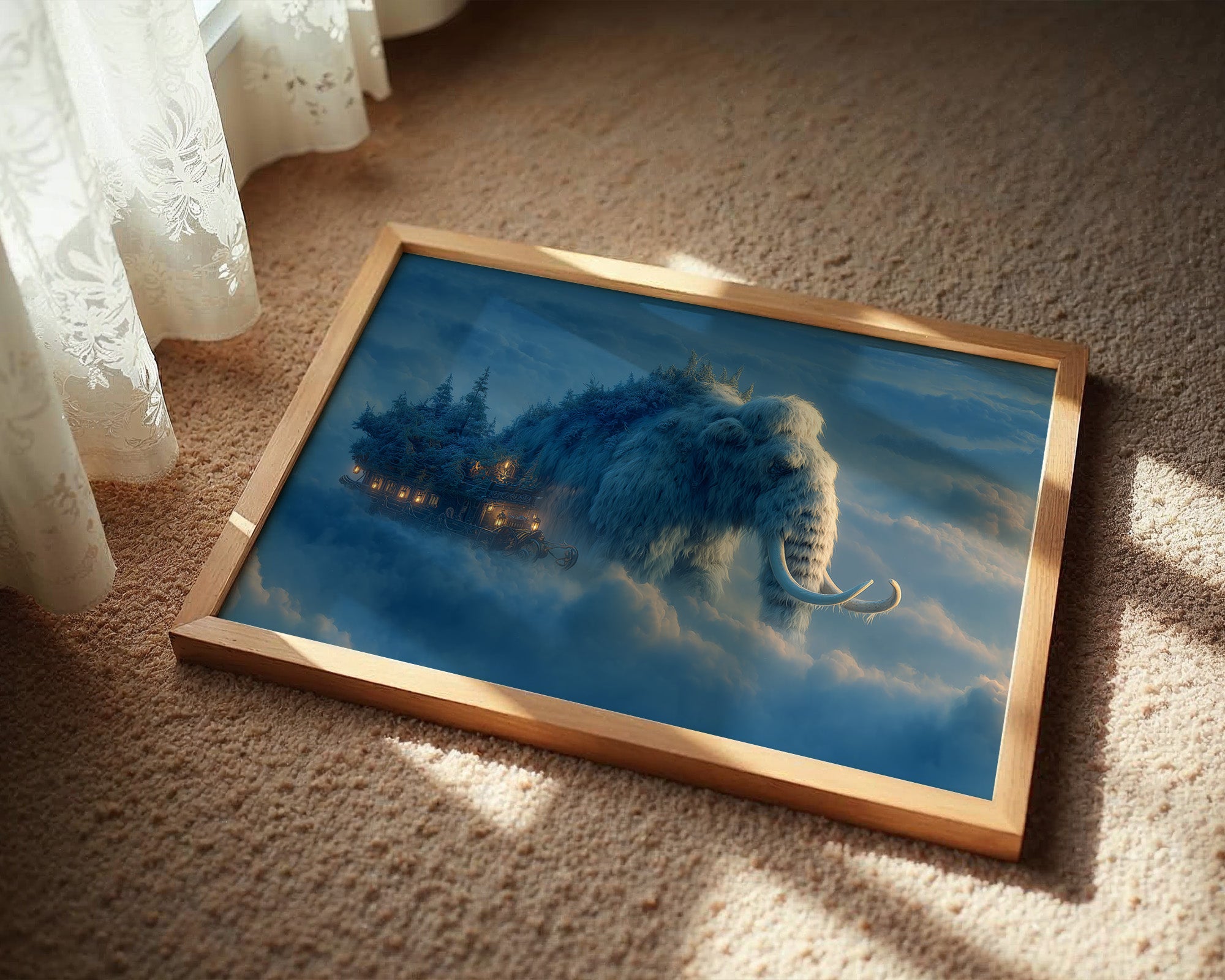 Village on the Great White Mammoth