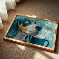 Beagle and the Steaming Mug