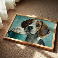 Beagle with Whipped Cocoa