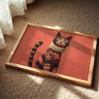 Wide Eyed Coral Tabby